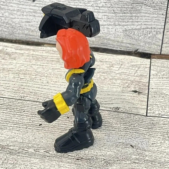 Playskool Marvel Super Hero Adventures BLACK WIDOW figure Avengers - Picture 6 of 9
